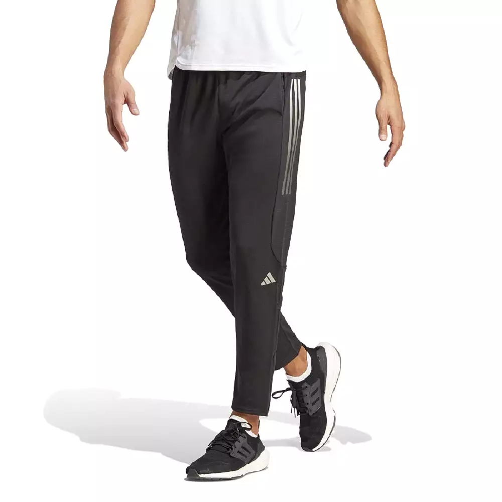 Adidas pantalones largos Run Icons Pant Negro Gris