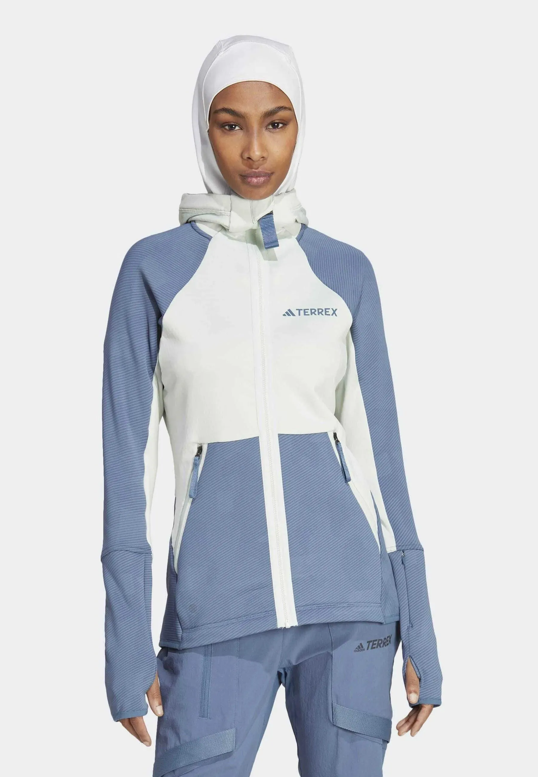 Adidas Women's Terrex Flooce Jacket - Green UK