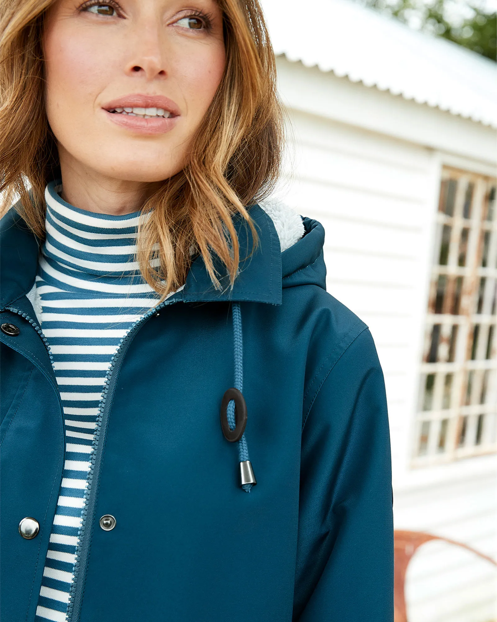 All-Weather Fleece-Lined Waterproof Coat