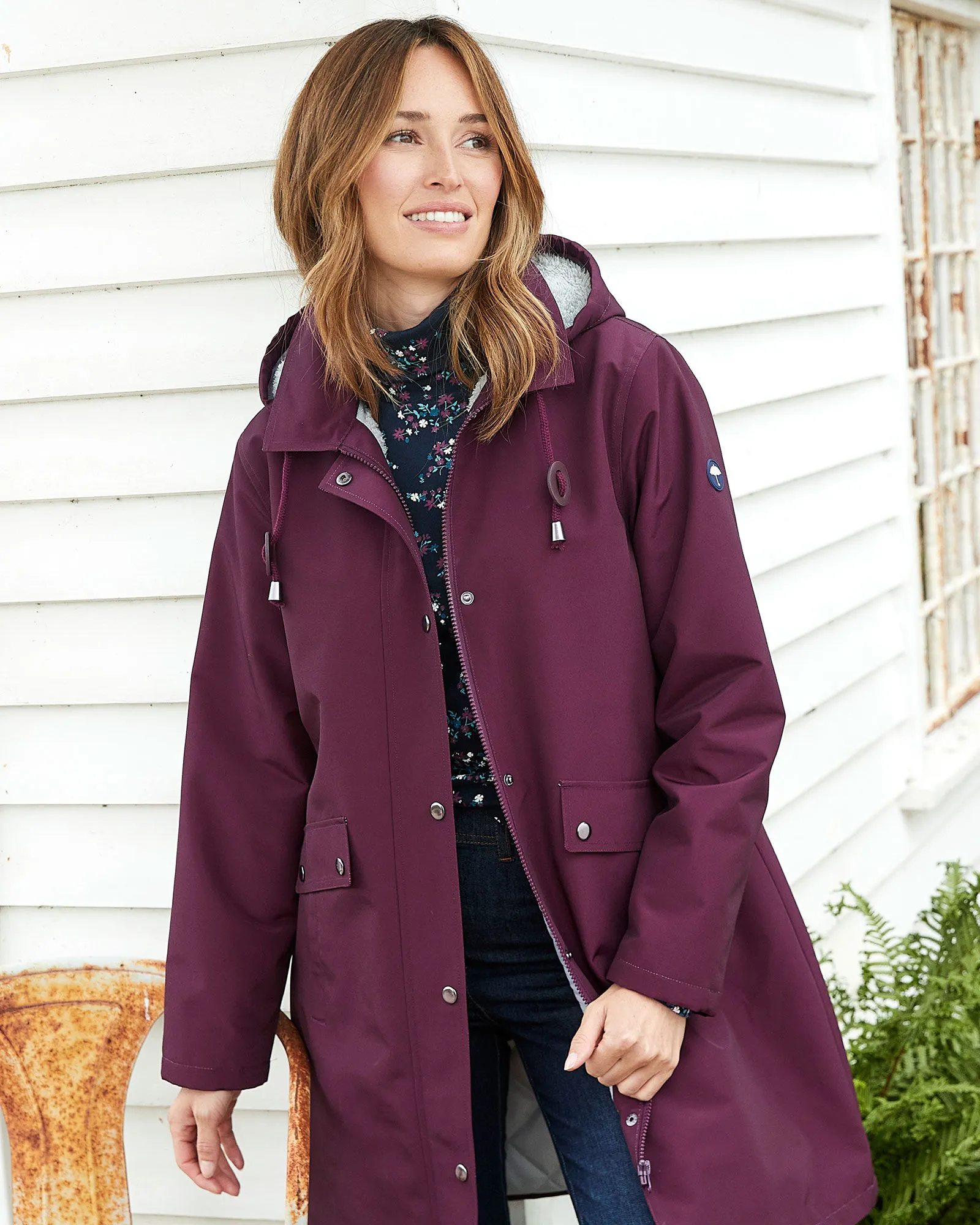 All-Weather Fleece-Lined Waterproof Coat