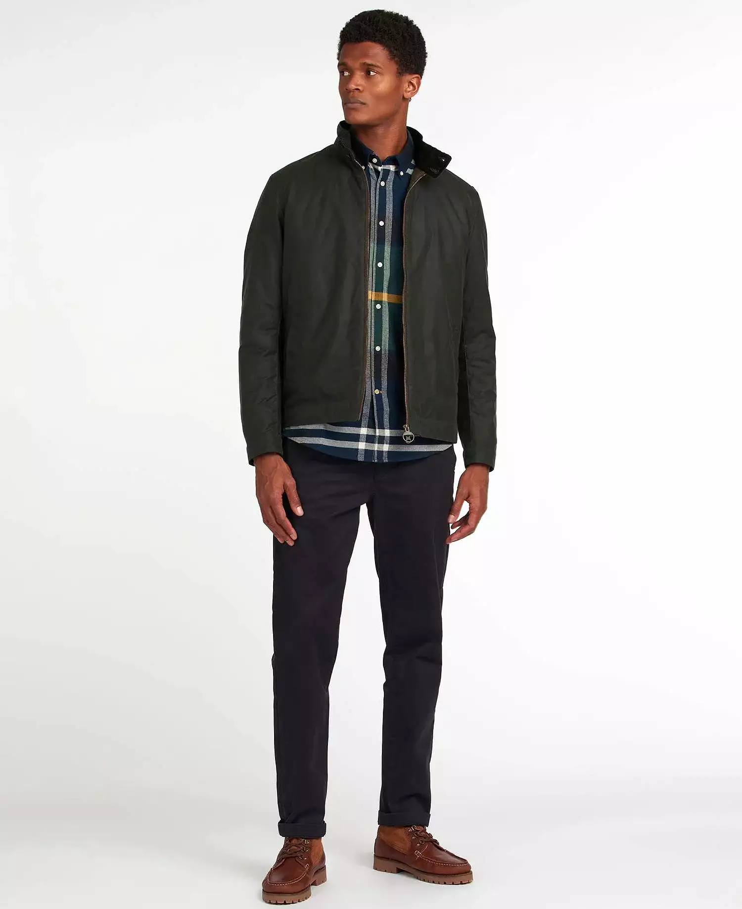 Barbour Mens Harrington Wax Jacket