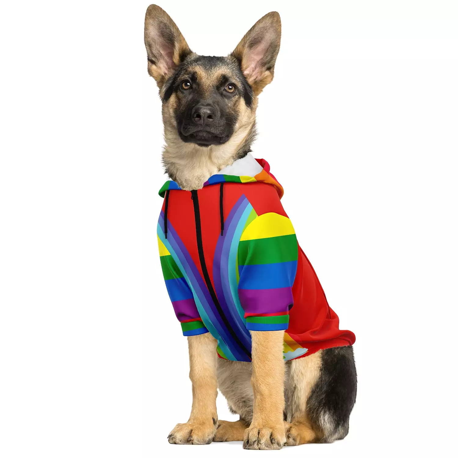 Be Unicorn Zip-Front Dog Jacket