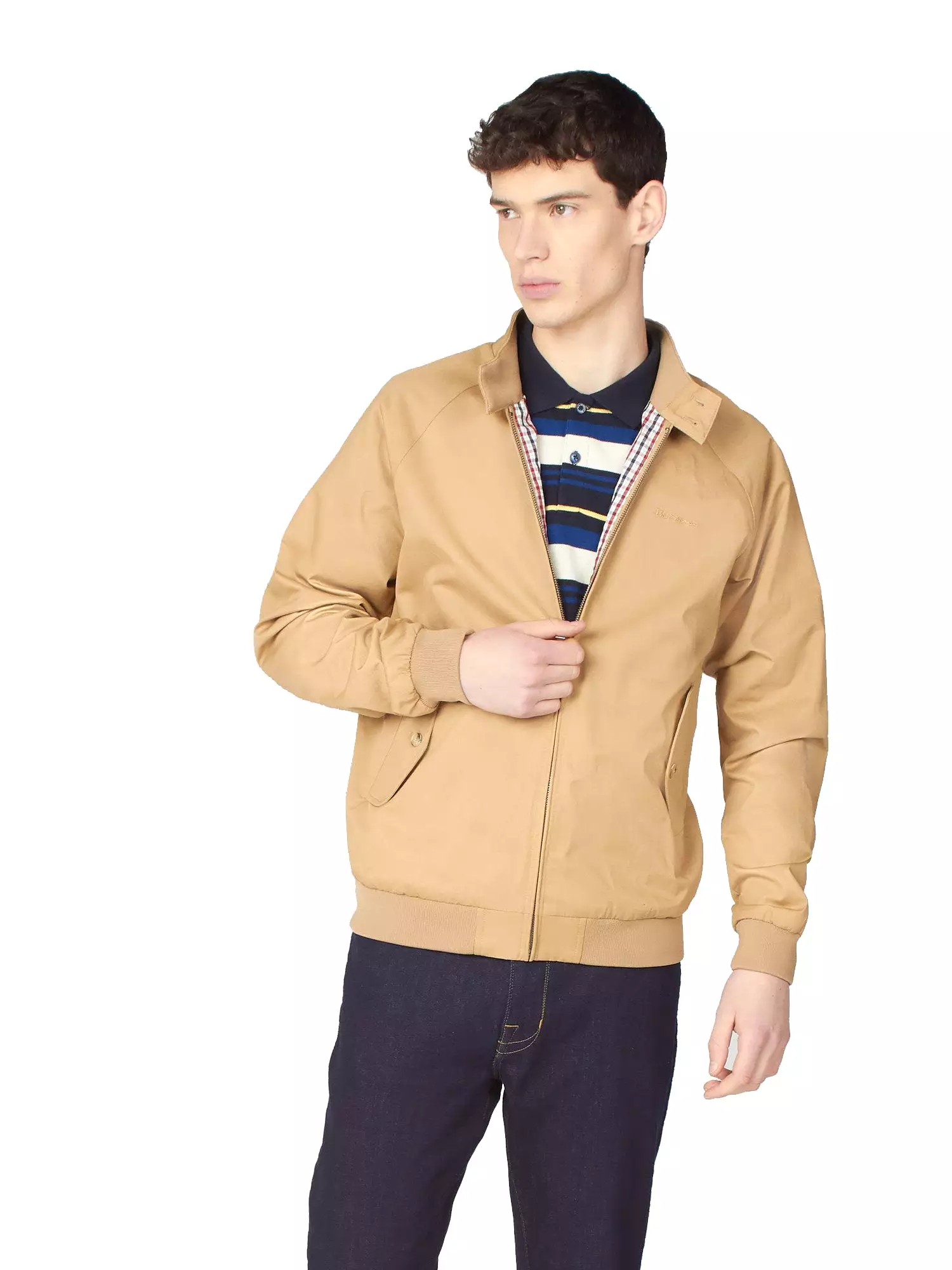 Ben Sherman Mens Signature Harrington Jacket