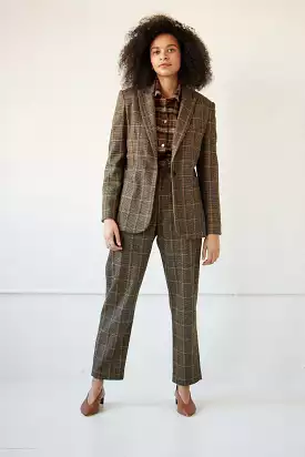 Bianca Jacket in Wool Plaids