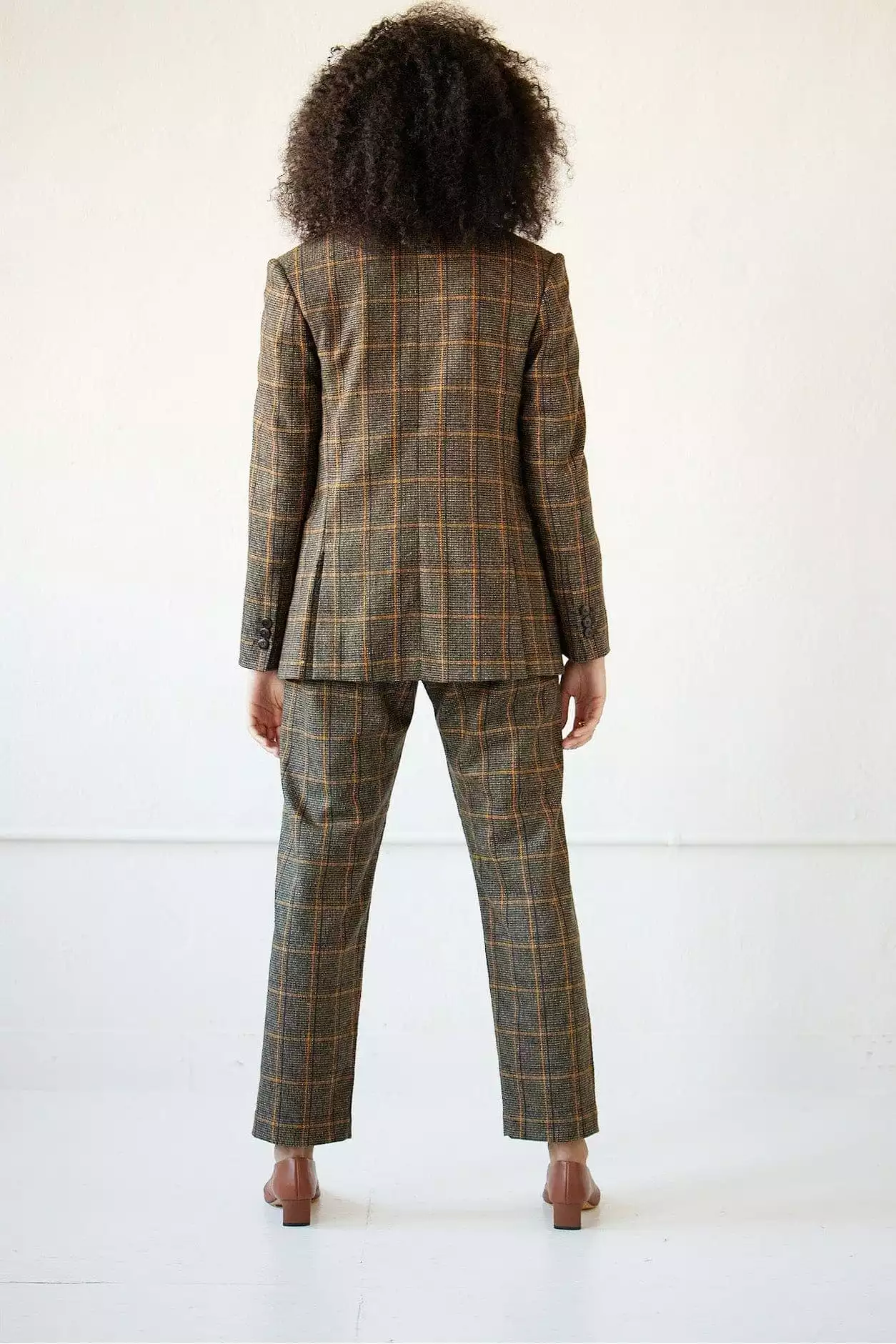 Bianca Jacket in Wool Plaids