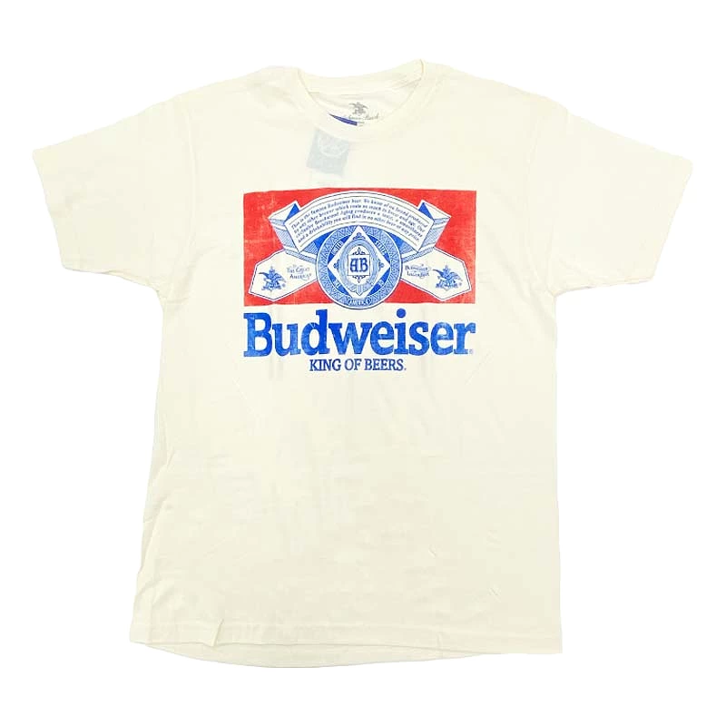 Bud Half 1960 Label Short Sleeve T-Shirt