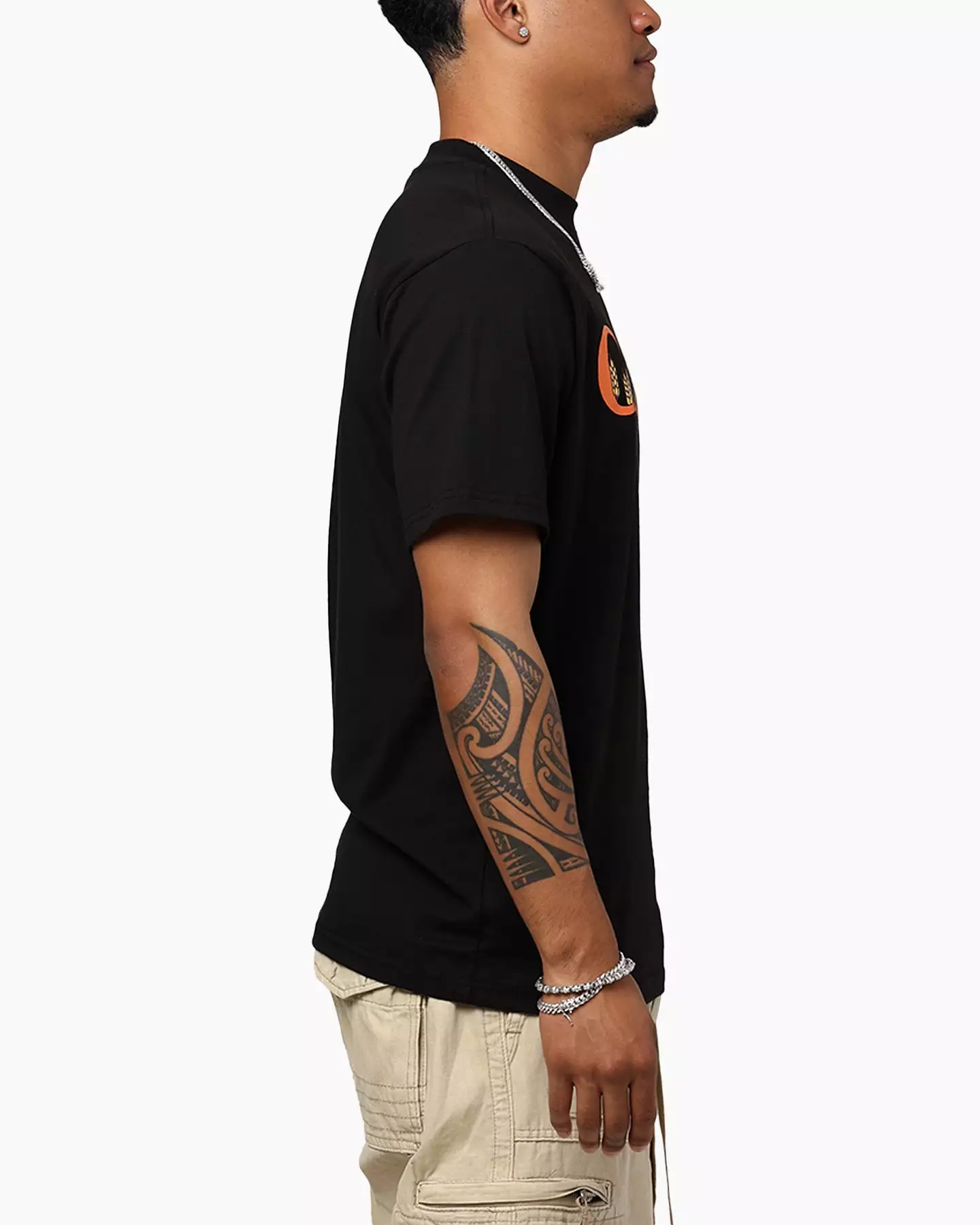 Carrots By Anwar Wordmark T-Shirt Black