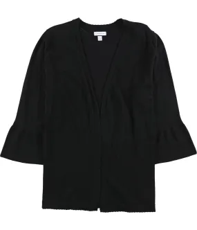 Charter Club Womens Bell-Sleeve Cardigan Sweater