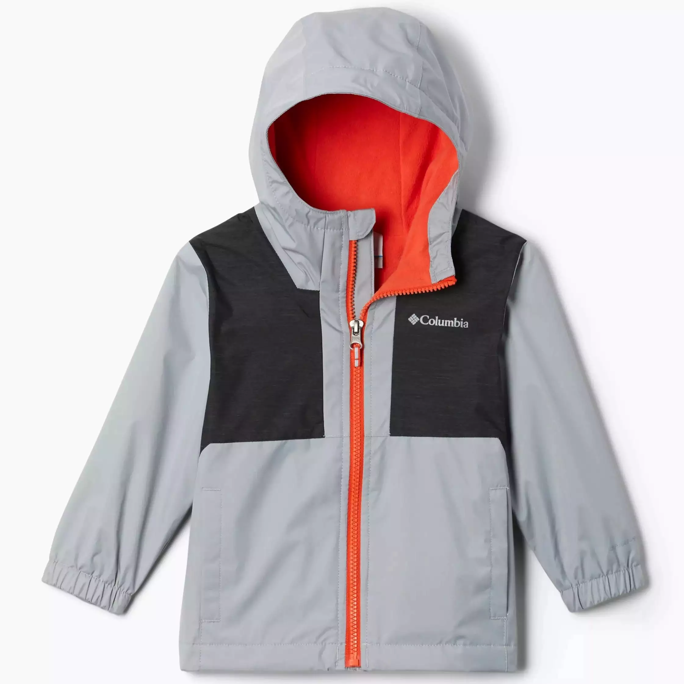 Columbia Grey Rainy Trails Fleece Lined Toddler Jacket