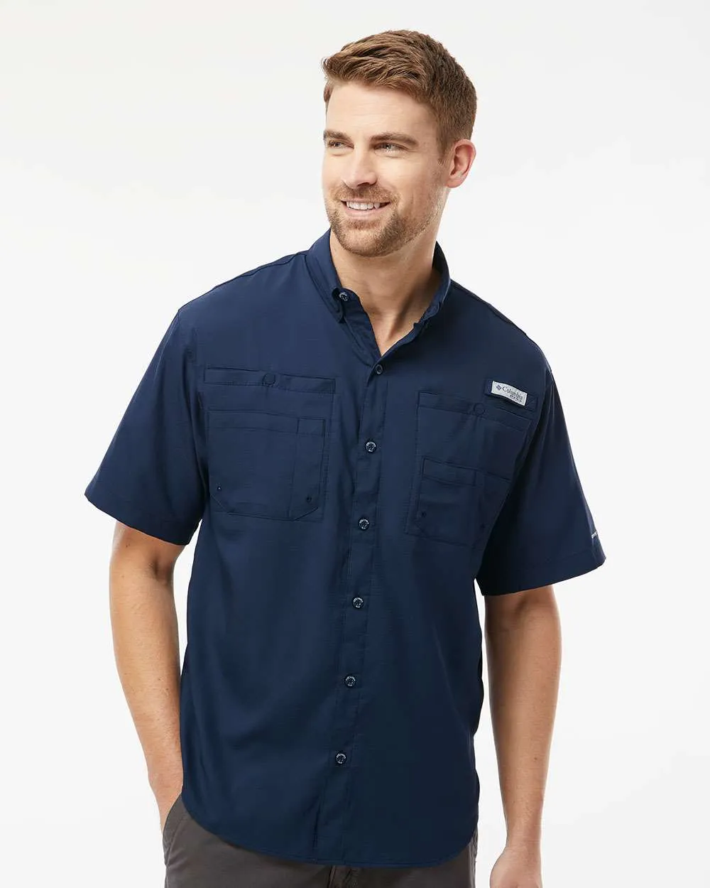 Custom Embroidery - Columbia - PFG Tamiami II Short Sleeve Shirt - 128705