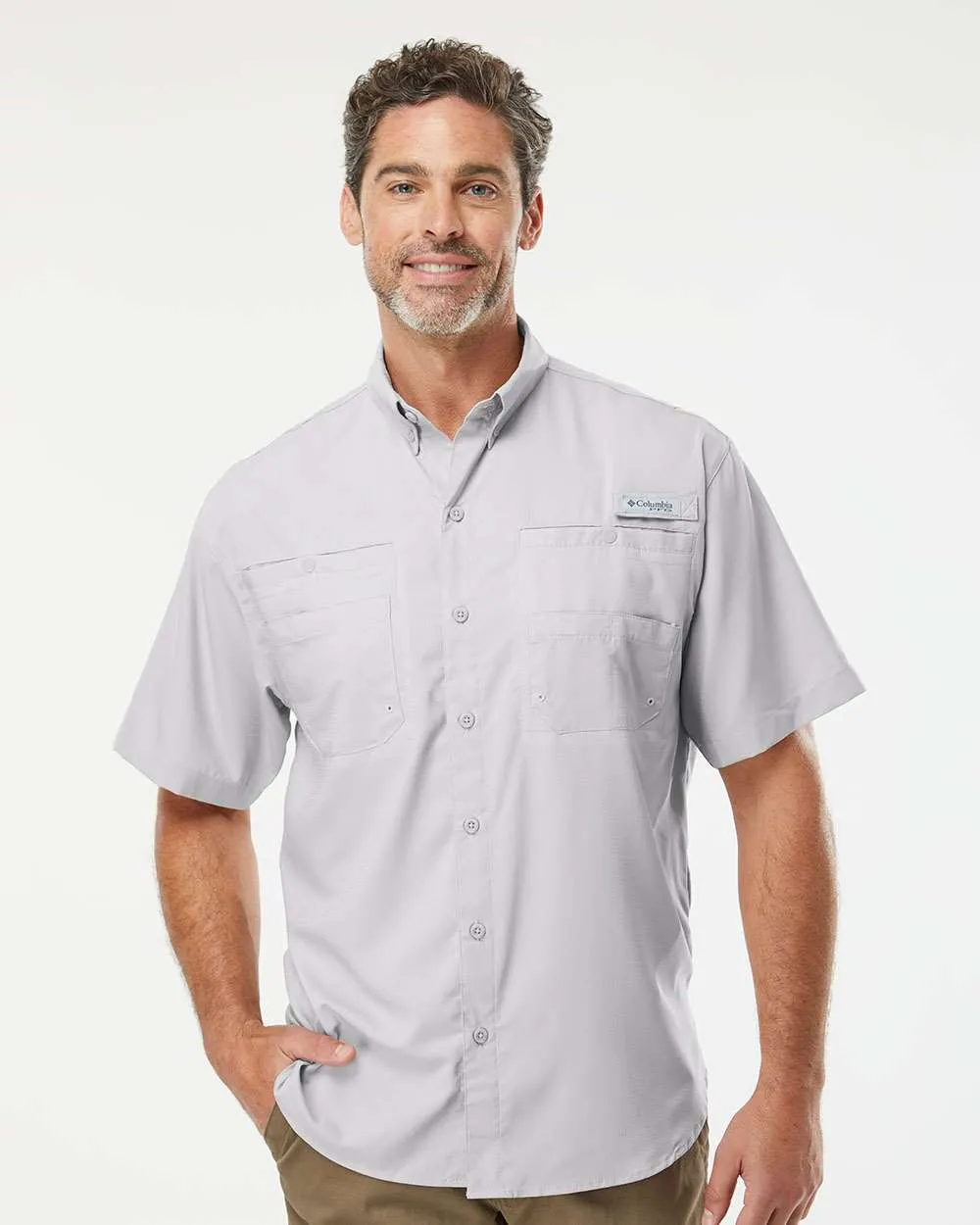 Custom Embroidery - Columbia - PFG Tamiami II Short Sleeve Shirt - 128705