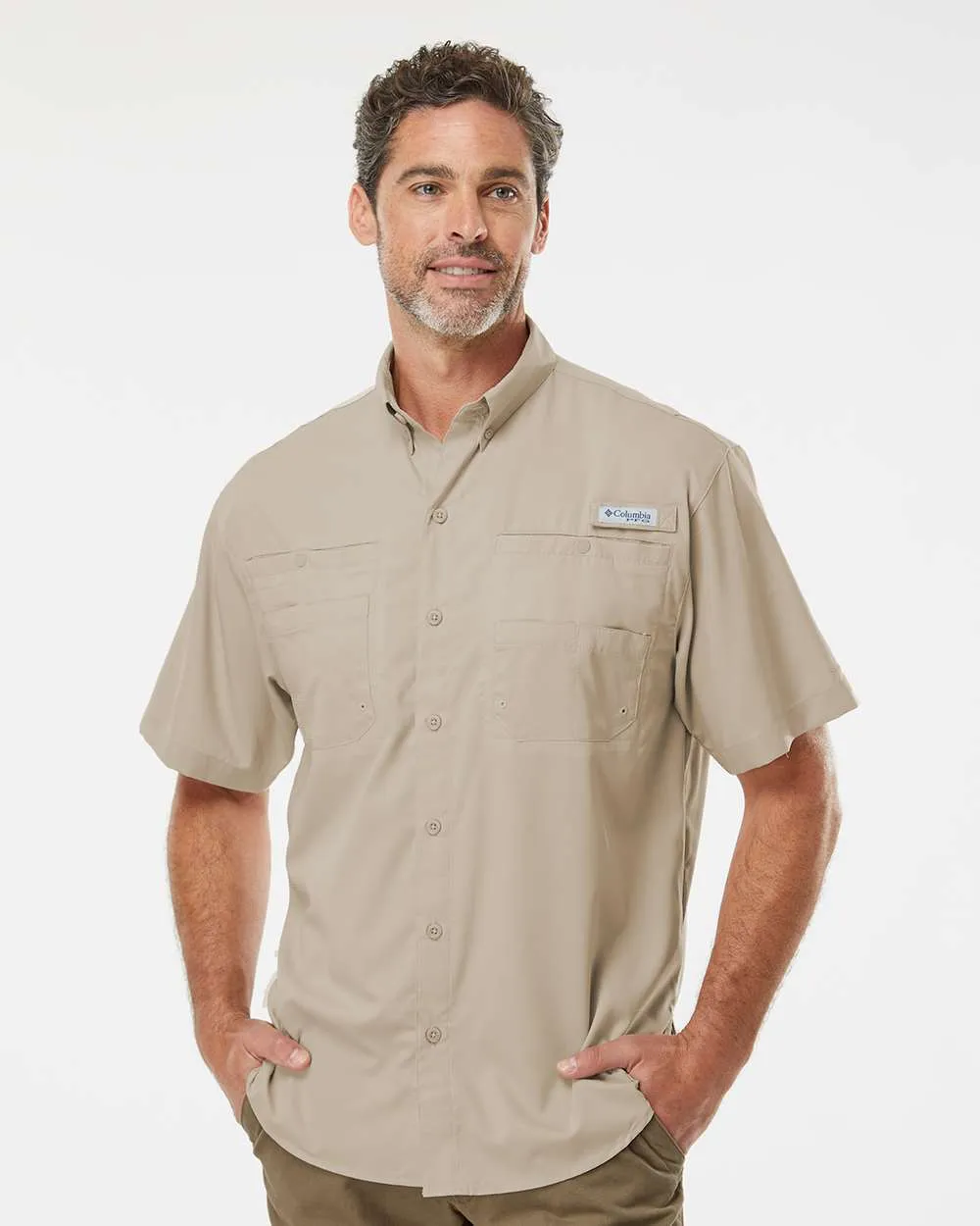 Custom Embroidery - Columbia - PFG Tamiami II Short Sleeve Shirt - 128705