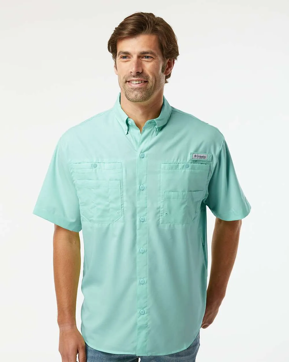 Custom Embroidery - Columbia - PFG Tamiami II Short Sleeve Shirt - 128705