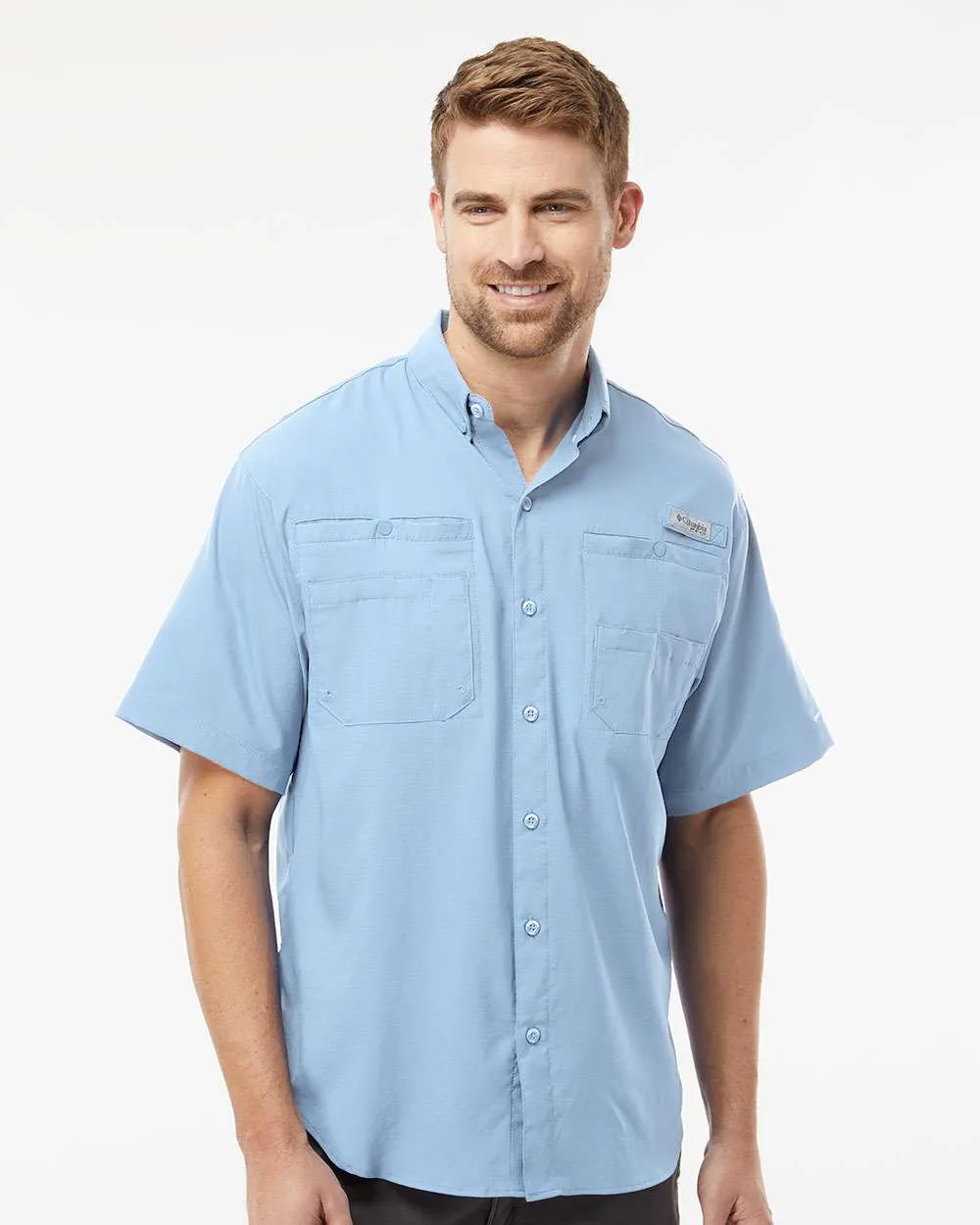 Custom Embroidery - Columbia - PFG Tamiami II Short Sleeve Shirt - 128705