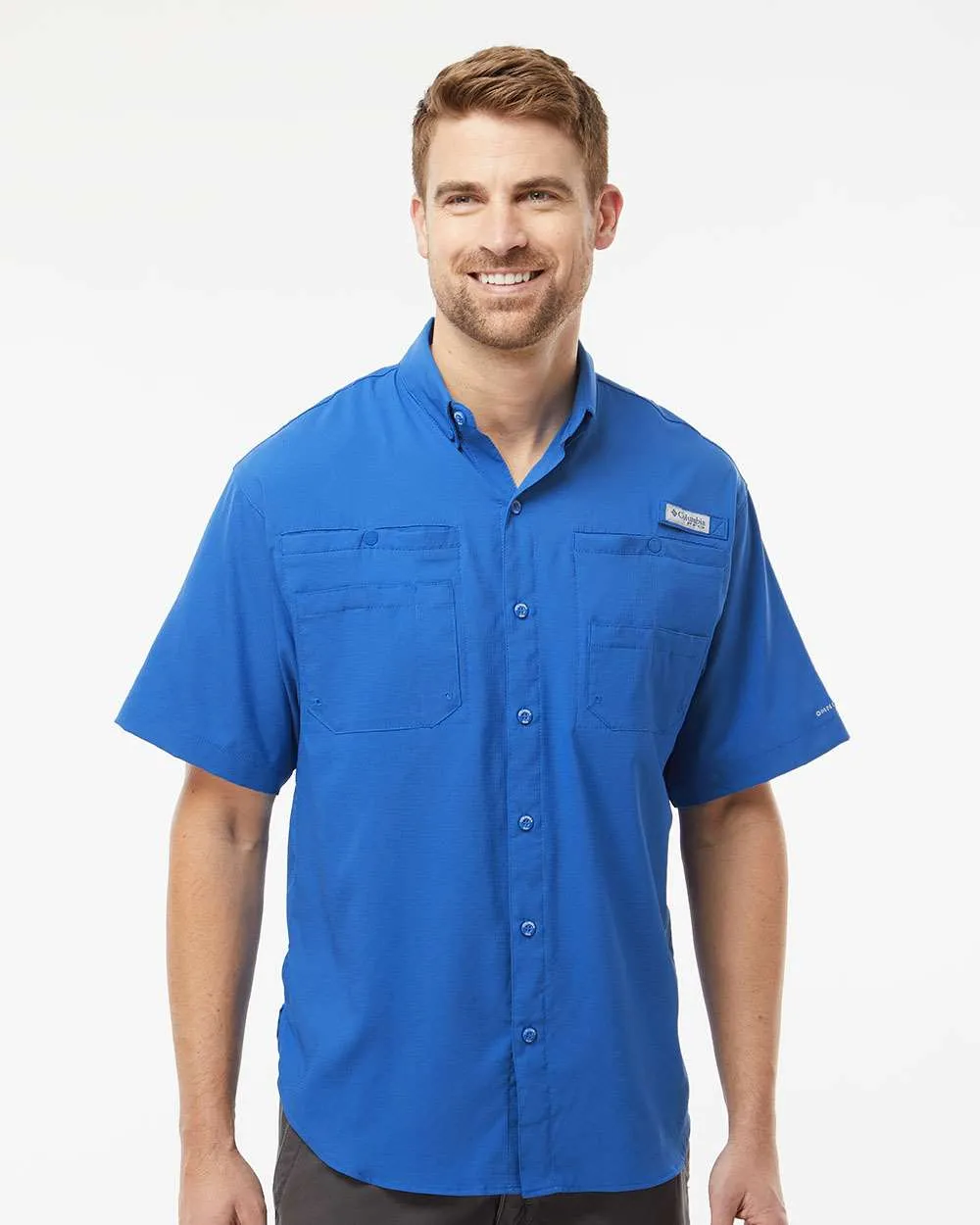 Custom Embroidery - Columbia - PFG Tamiami II Short Sleeve Shirt - 128705