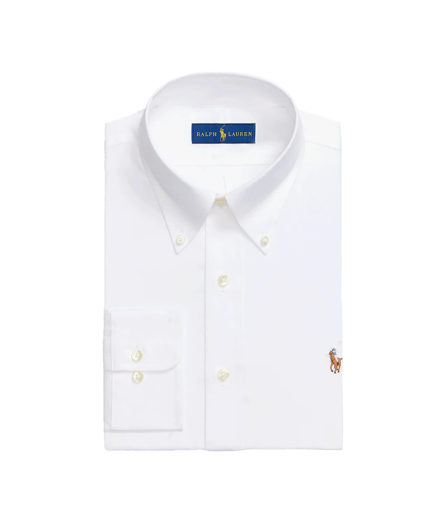 Custom Fit Oxford Shirt - White