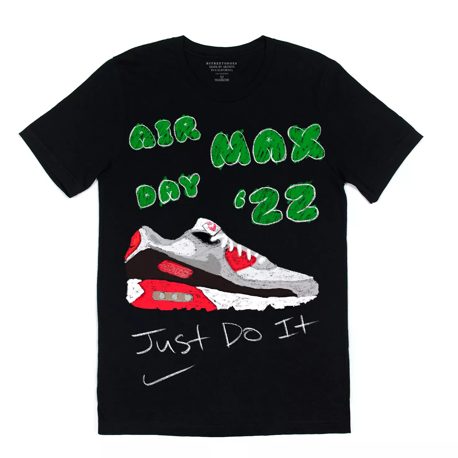 Custom NTWRK Air Max Day Chalk T-Shirt