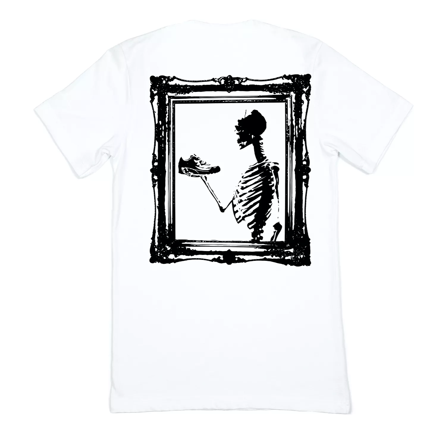 Custom NTWRK Air Max Day Skeleton Frame T-Shirt White