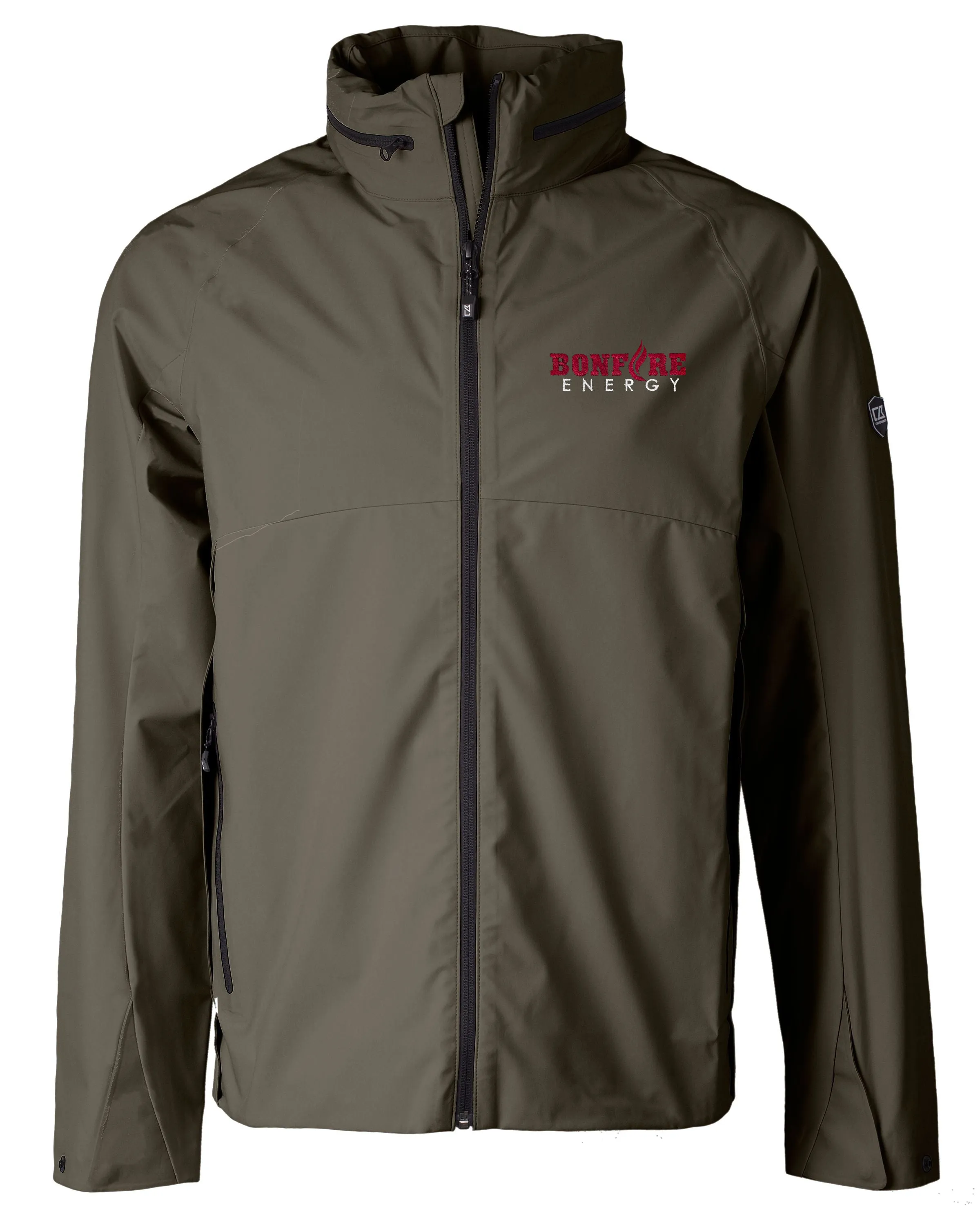 Cutter & Buck Vapor Water Repellent Stretch Full Zip Rain Jacket