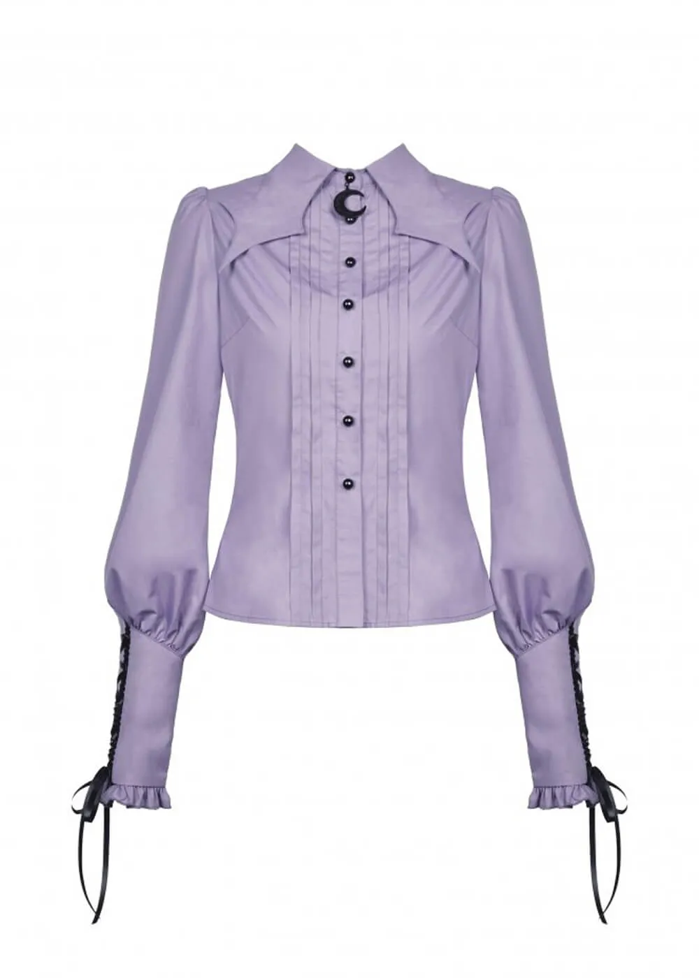 Dark In Love Witch Blouse Purple