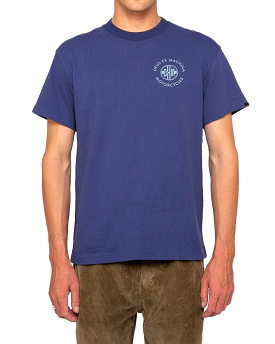 DEUS T-SHIRT TENOR TEE WORKWEAR BLUE