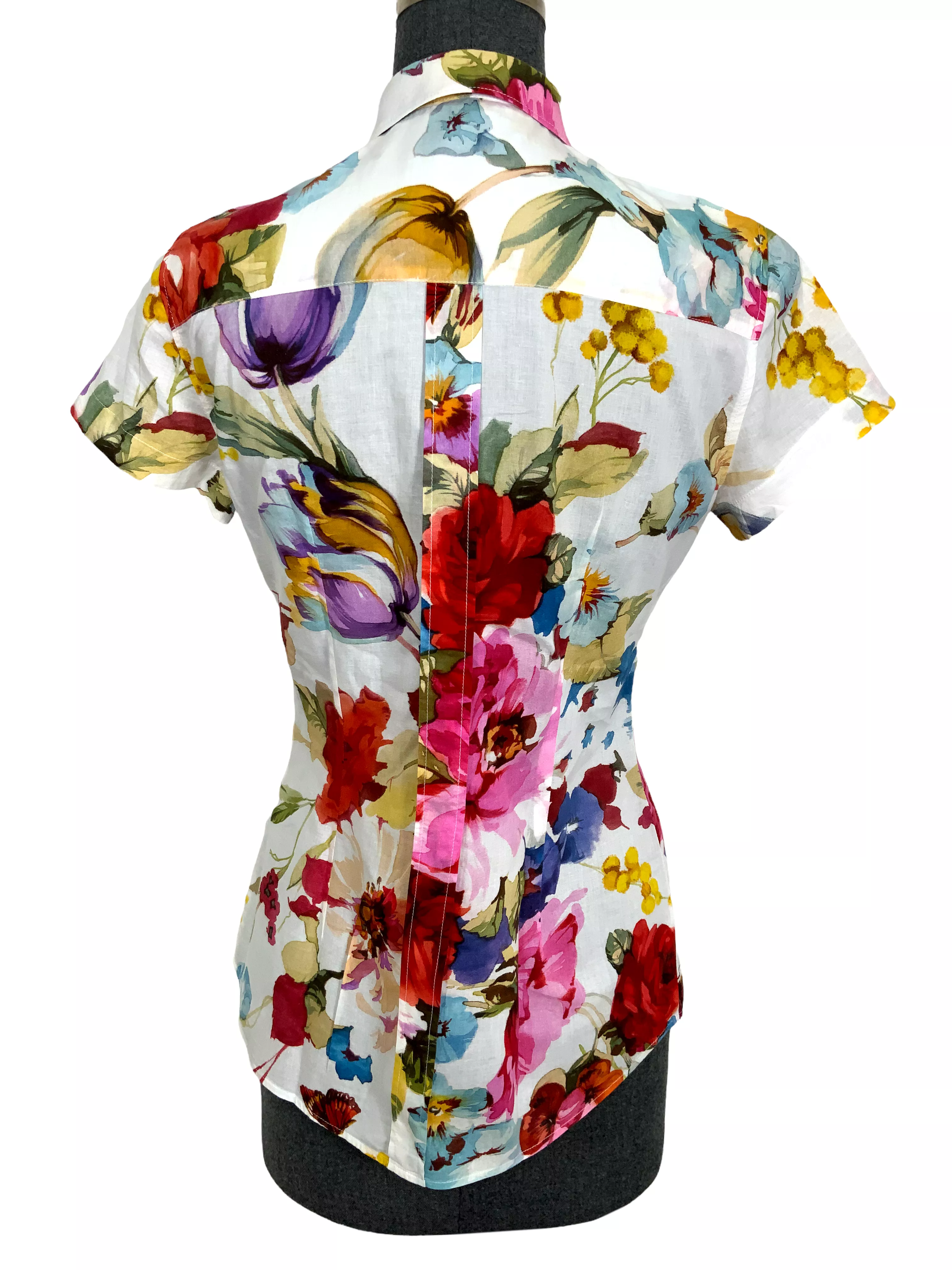 Dolce & Gabbana Floral Cotton T-Shirt Size S