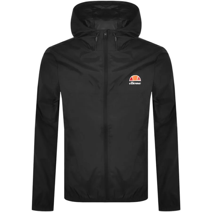 Ellesse Moralez Full Zip Hooded Jacket Black