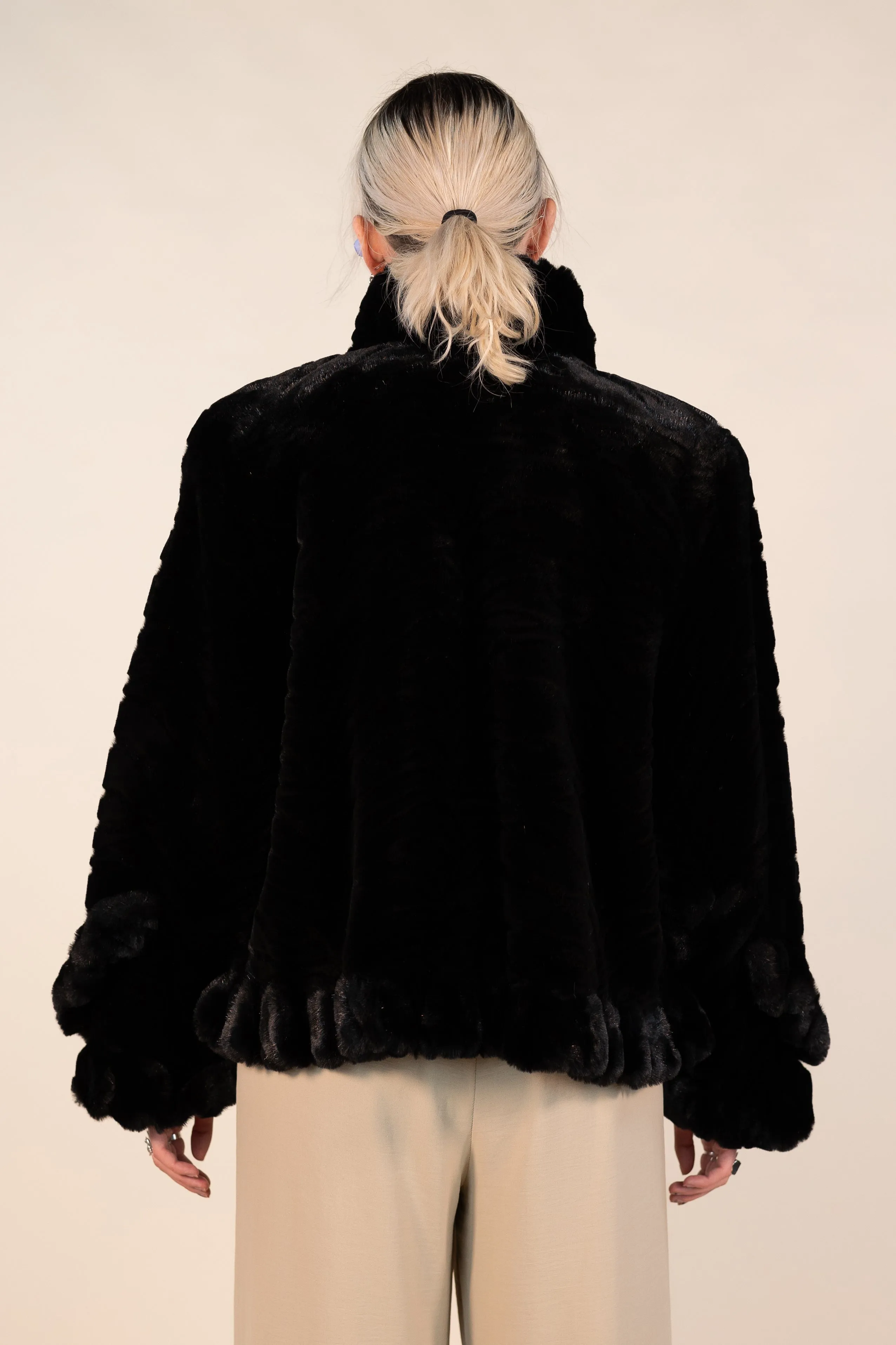 Faux Fur Jacket | ThriftTale