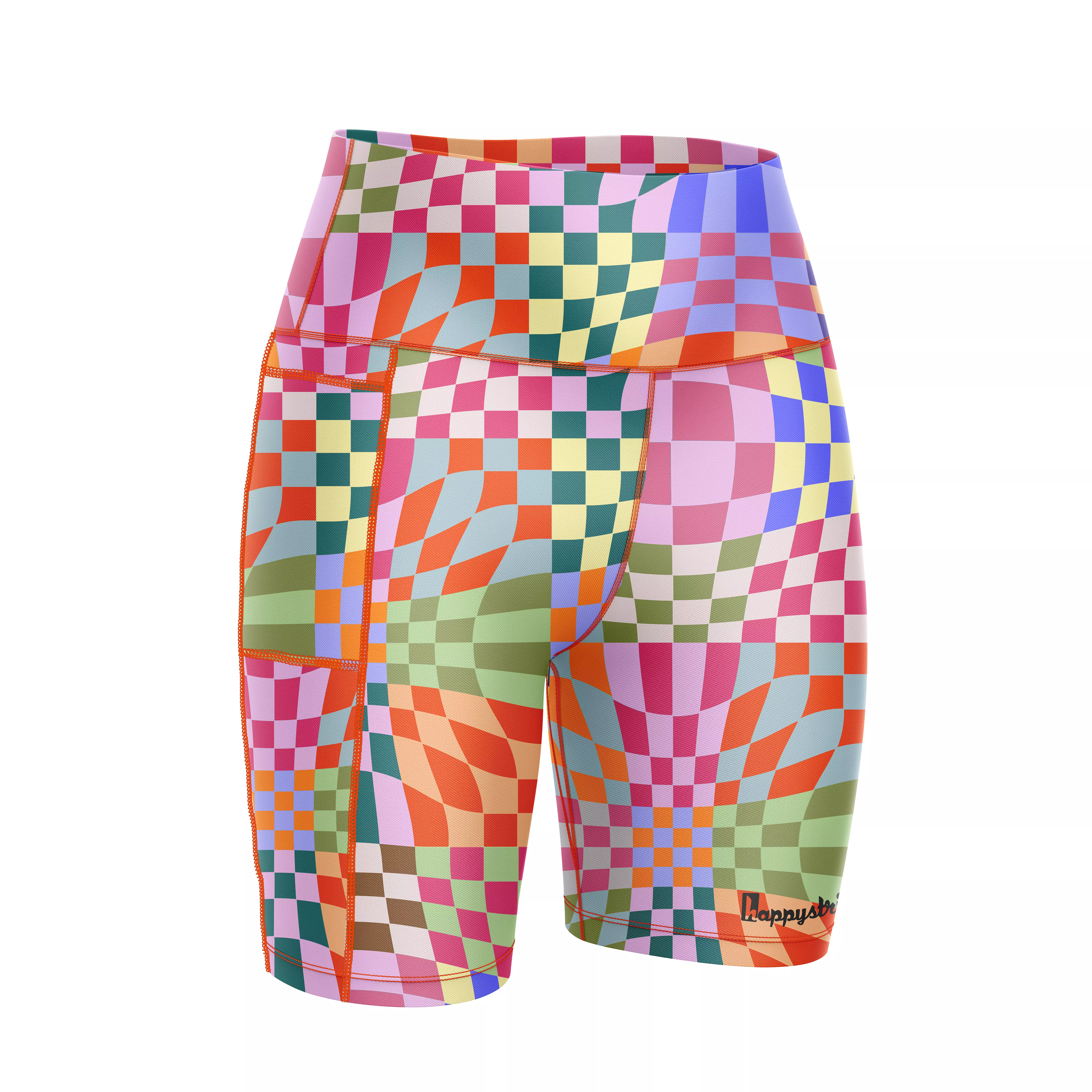 ''Funky flash'' fitted shorts