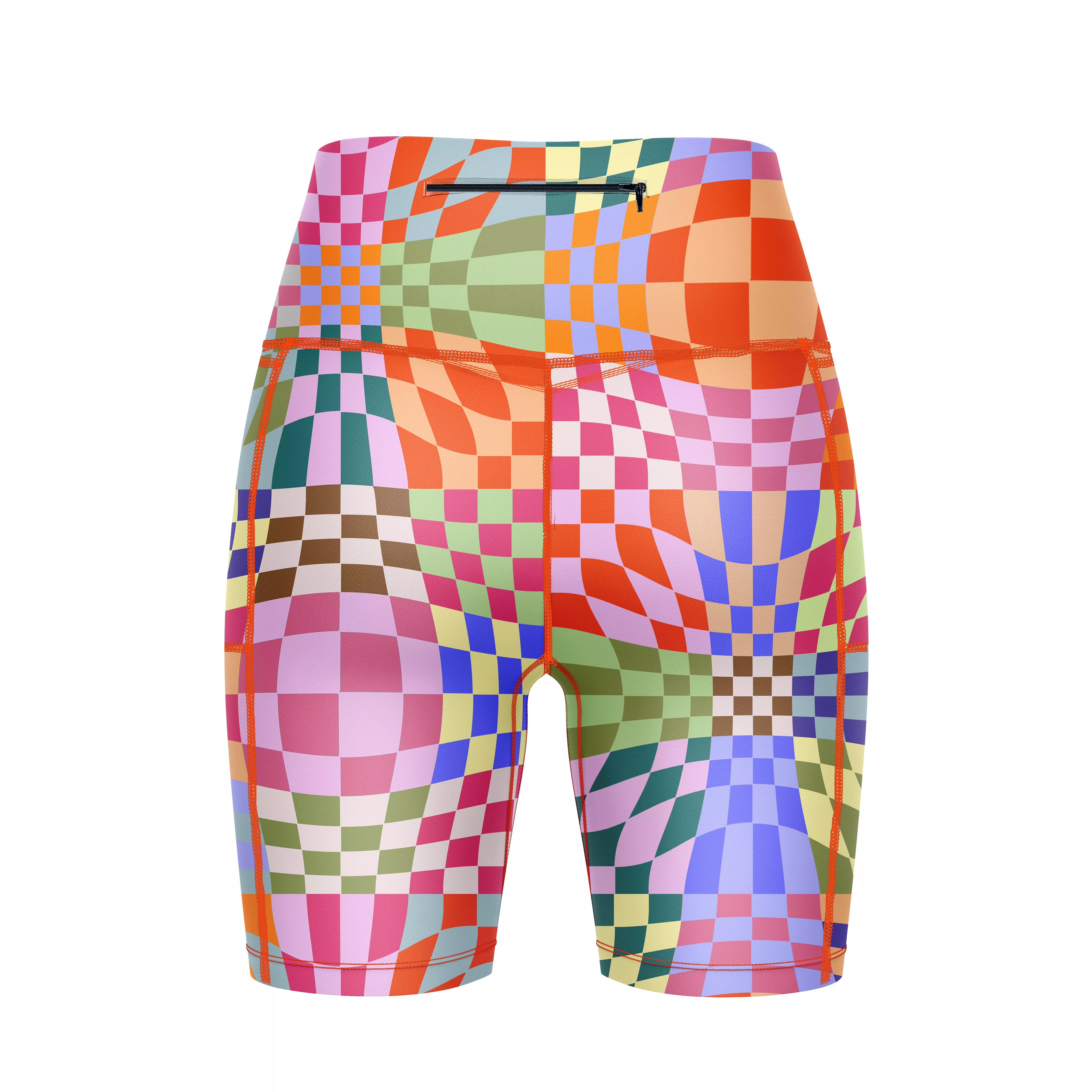 ''Funky flash'' fitted shorts