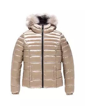 Giacca Donna Refrigiwear Mead Fur Jacket Beige