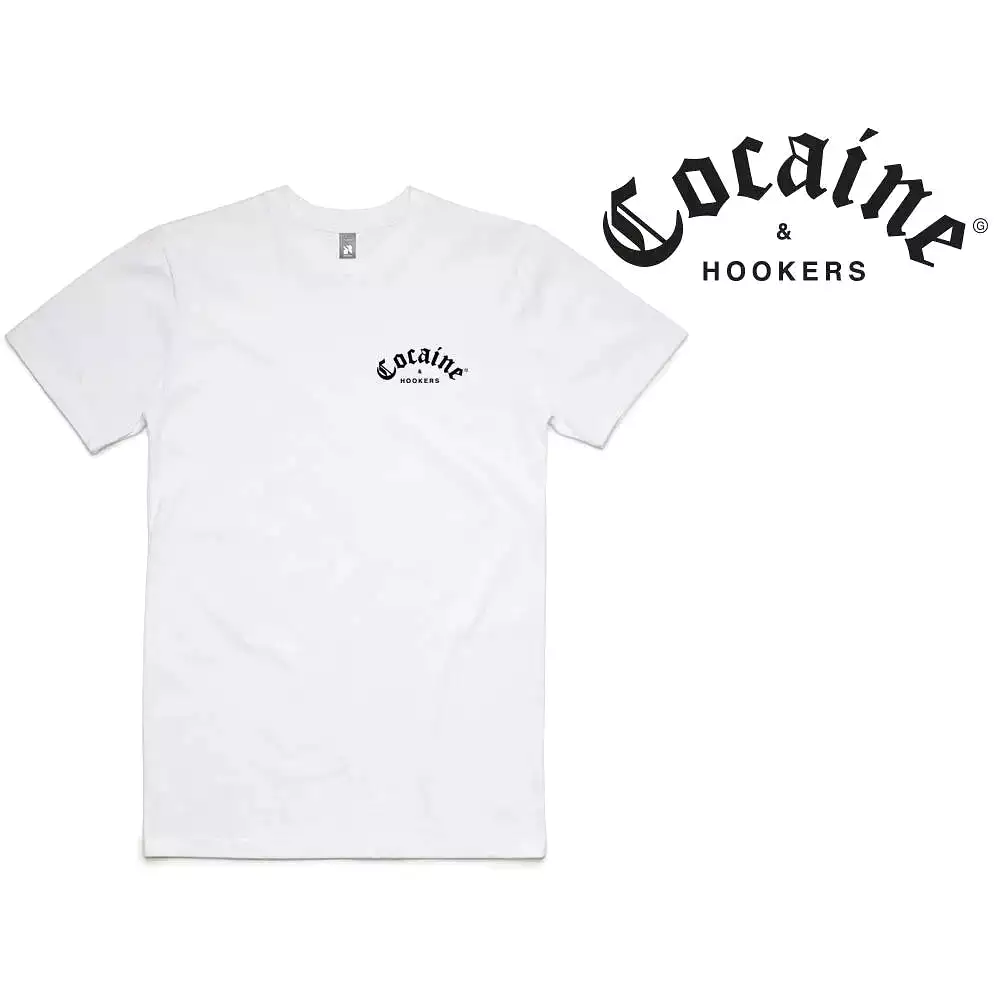 Golf Gods - Cocaine & Hookers Cotton T-Shirt