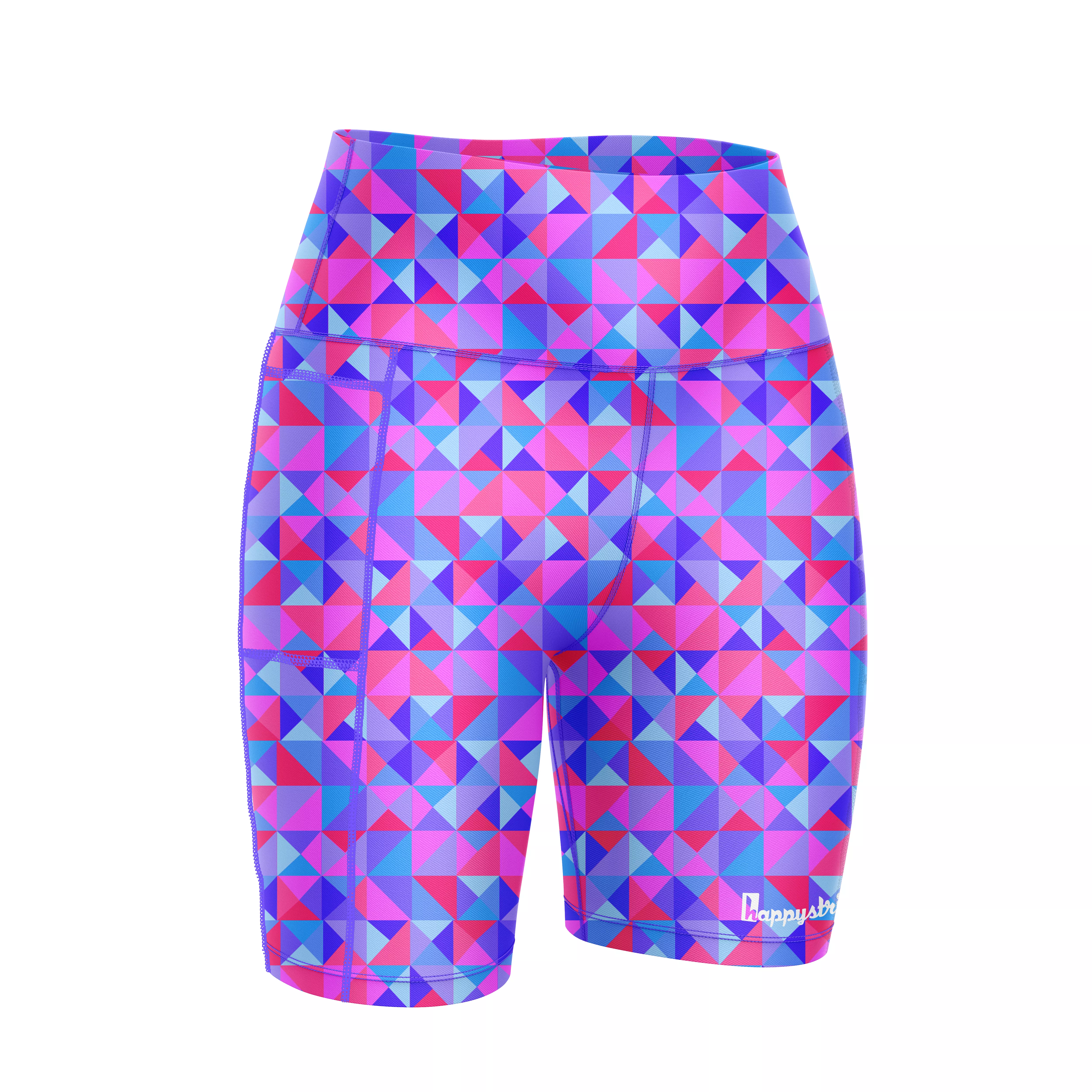 ''Hexy geomexy'' fitted shorts