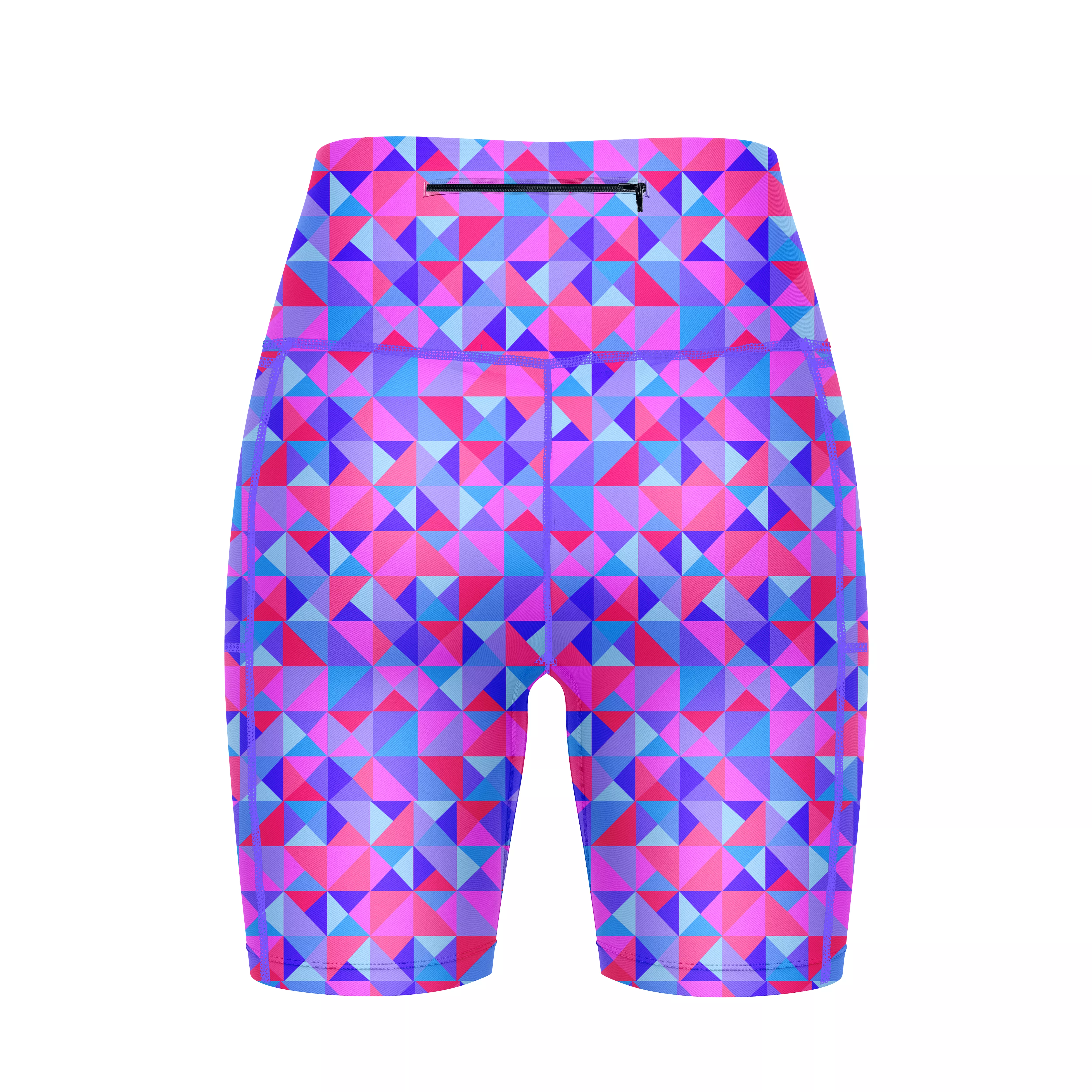 ''Hexy geomexy'' fitted shorts