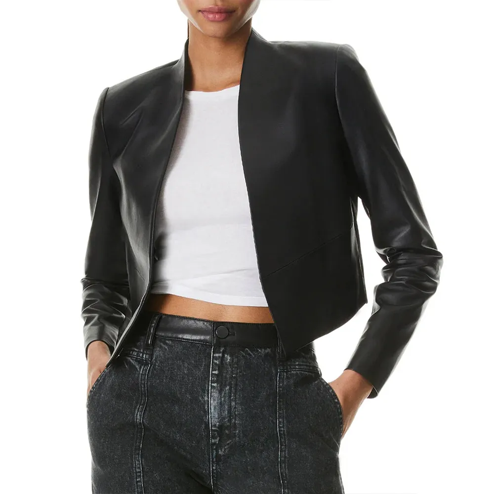 Hoda Kotb The Today Show Black Leather Jacket