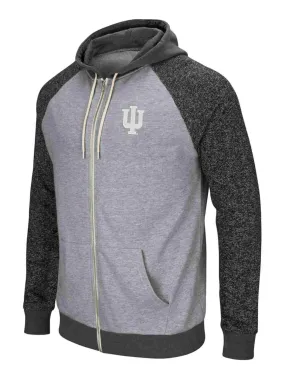 Indiana Hoosiers Colosseum Two-Tone Regulation Full Zip Hoodie Jacket