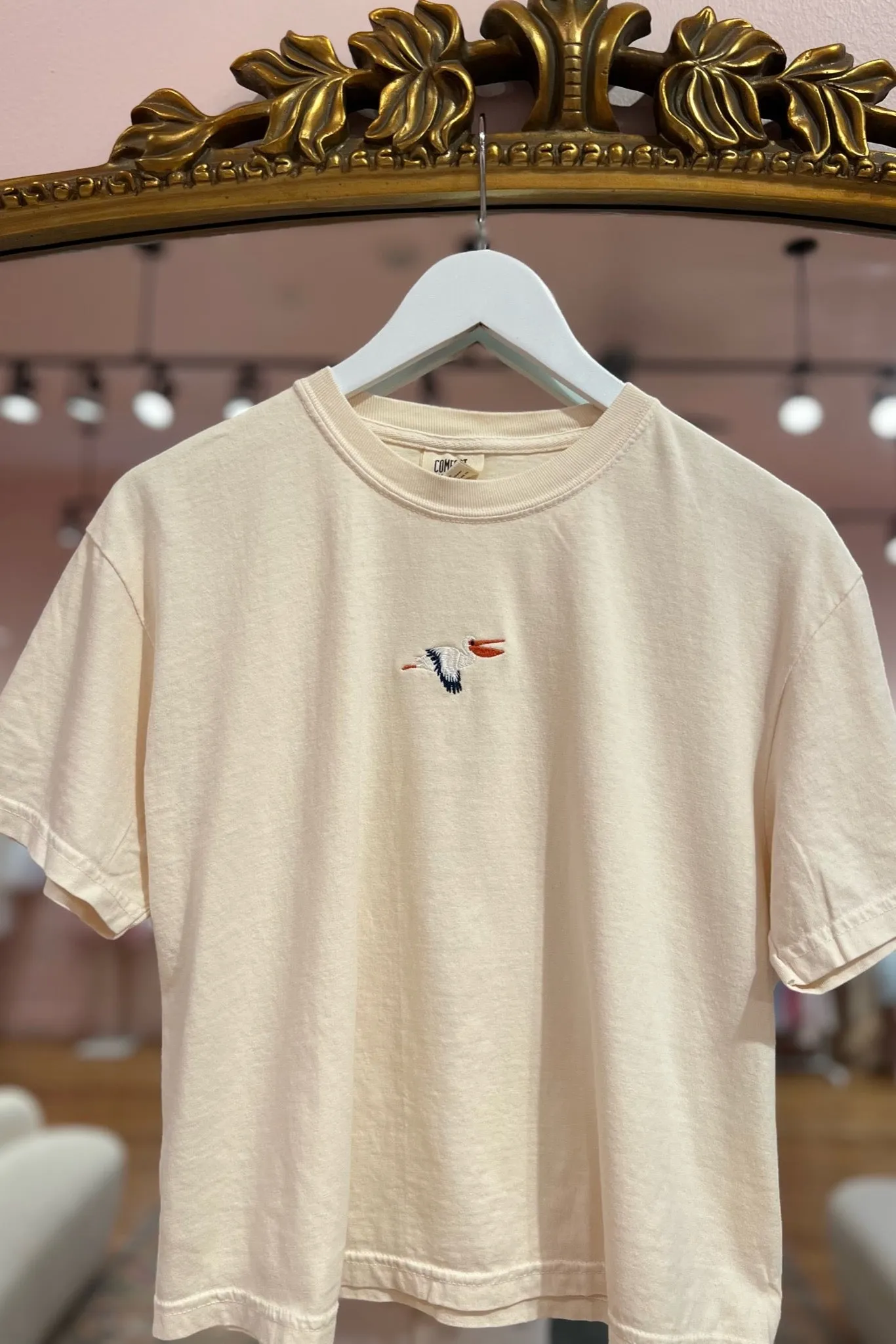 It's the Little Things Boxy Tee ~ Pelican