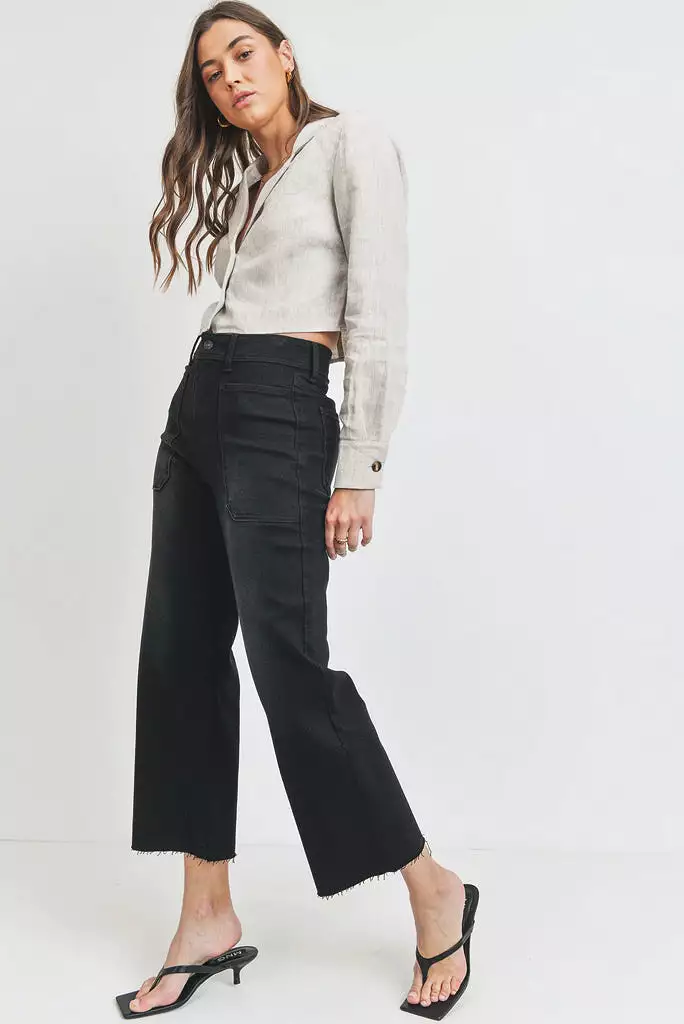 JBD UTILITY WIDE LEG JEAN, SEA SALT OR FORREST