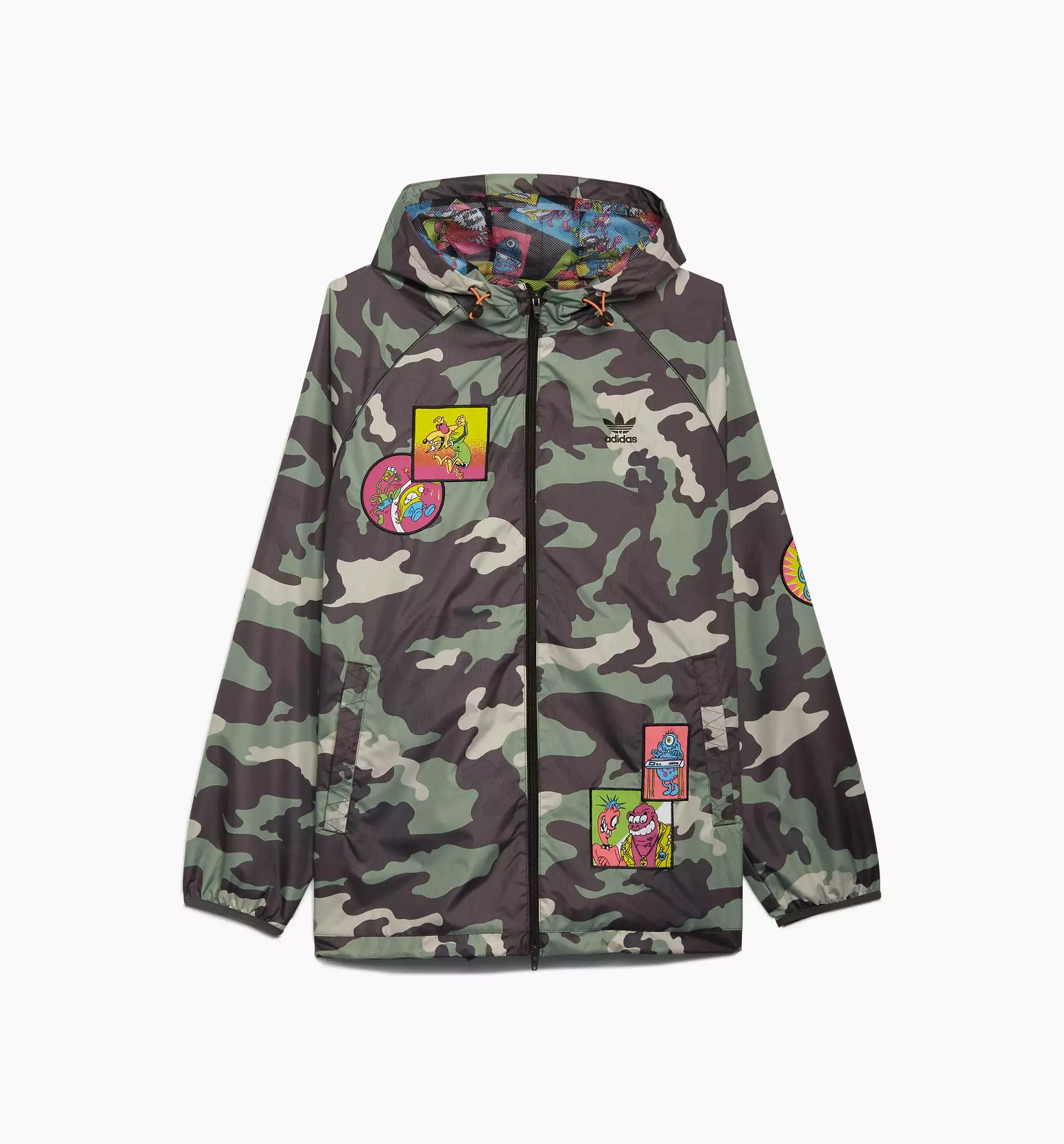 Jeremy Scott Windbreaker Mens Jacket - Multi