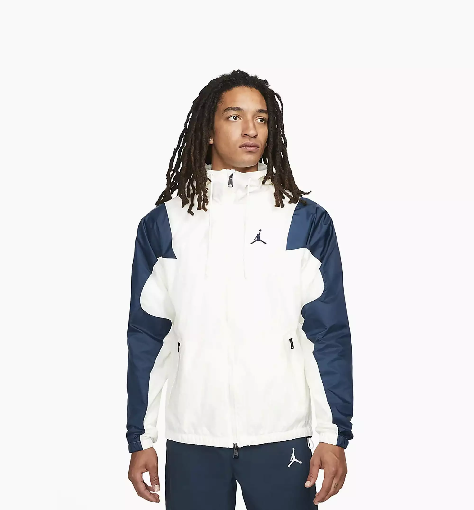 Jordan Essentials Woven Jacket Mens Jacket - Sail/Navy