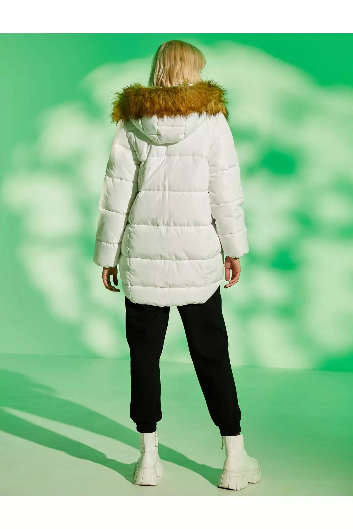 KOTON Faux Fur Jacket