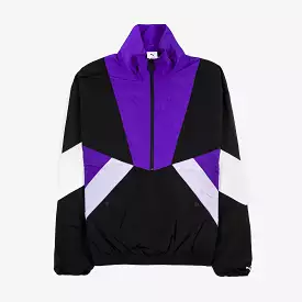 Lauren London Track Womens Jacket (Black/Purple)