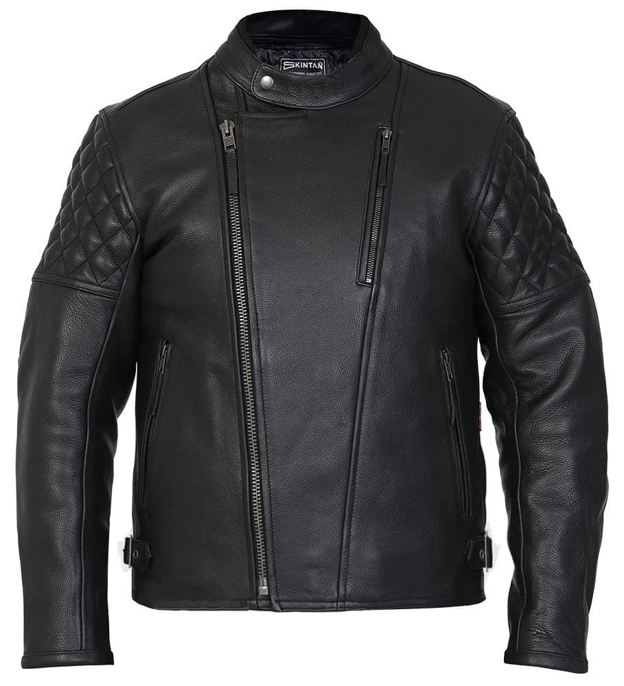 Leather Motorcycle Jacket | Biker Leather Jacket | Men | VENTURI