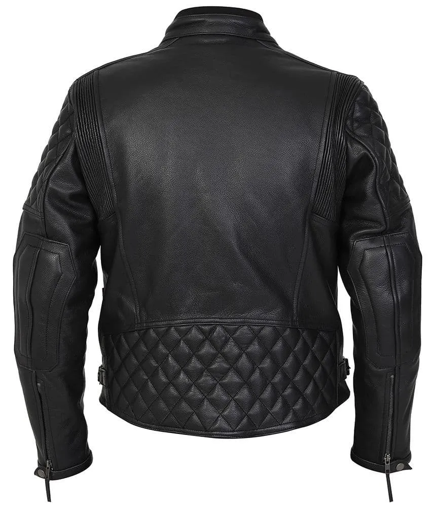 Leather Motorcycle Jacket | Biker Leather Jacket | Men | VENTURI