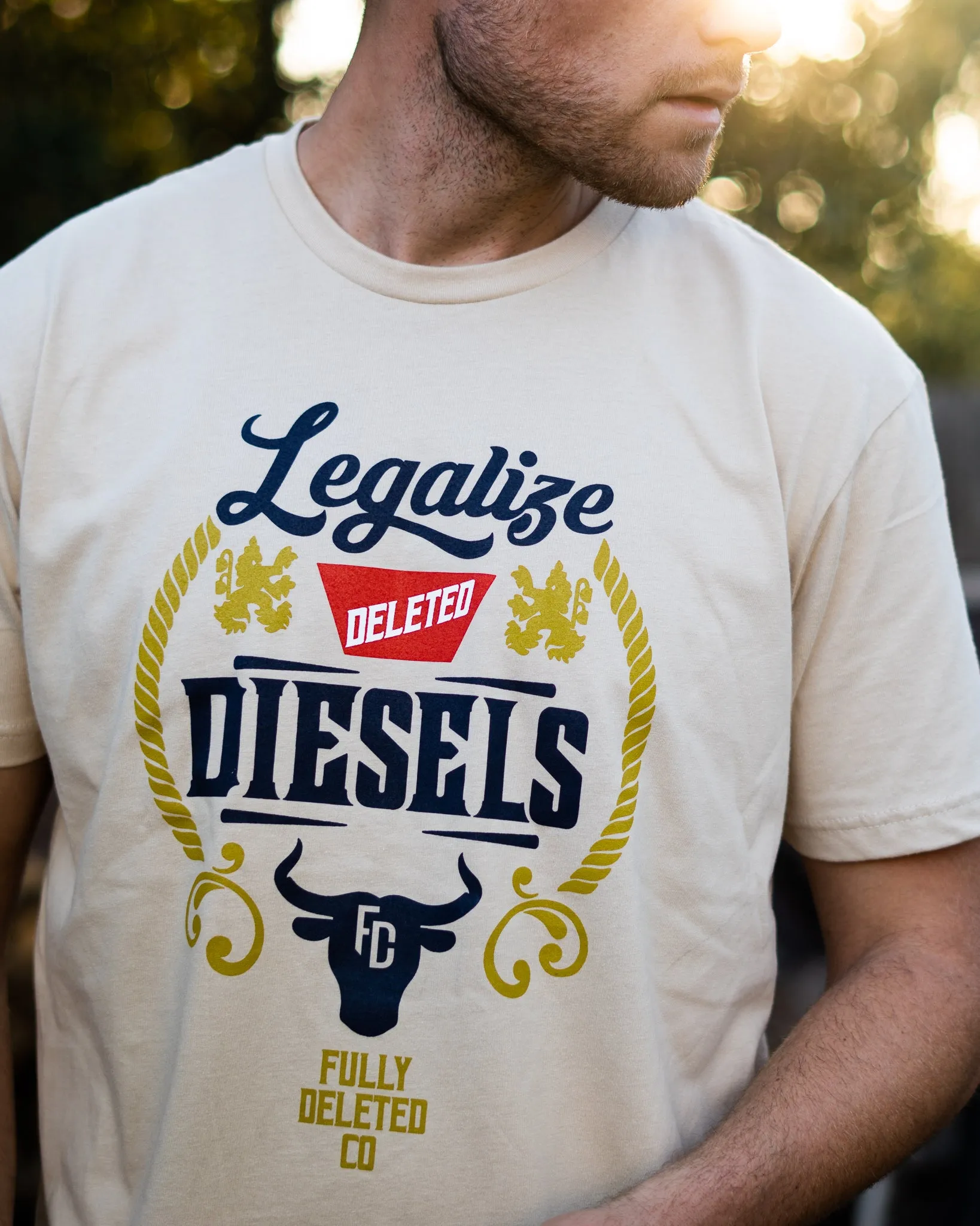 LEGALIZE 2 : PREMIUM T-SHIRT : TAN