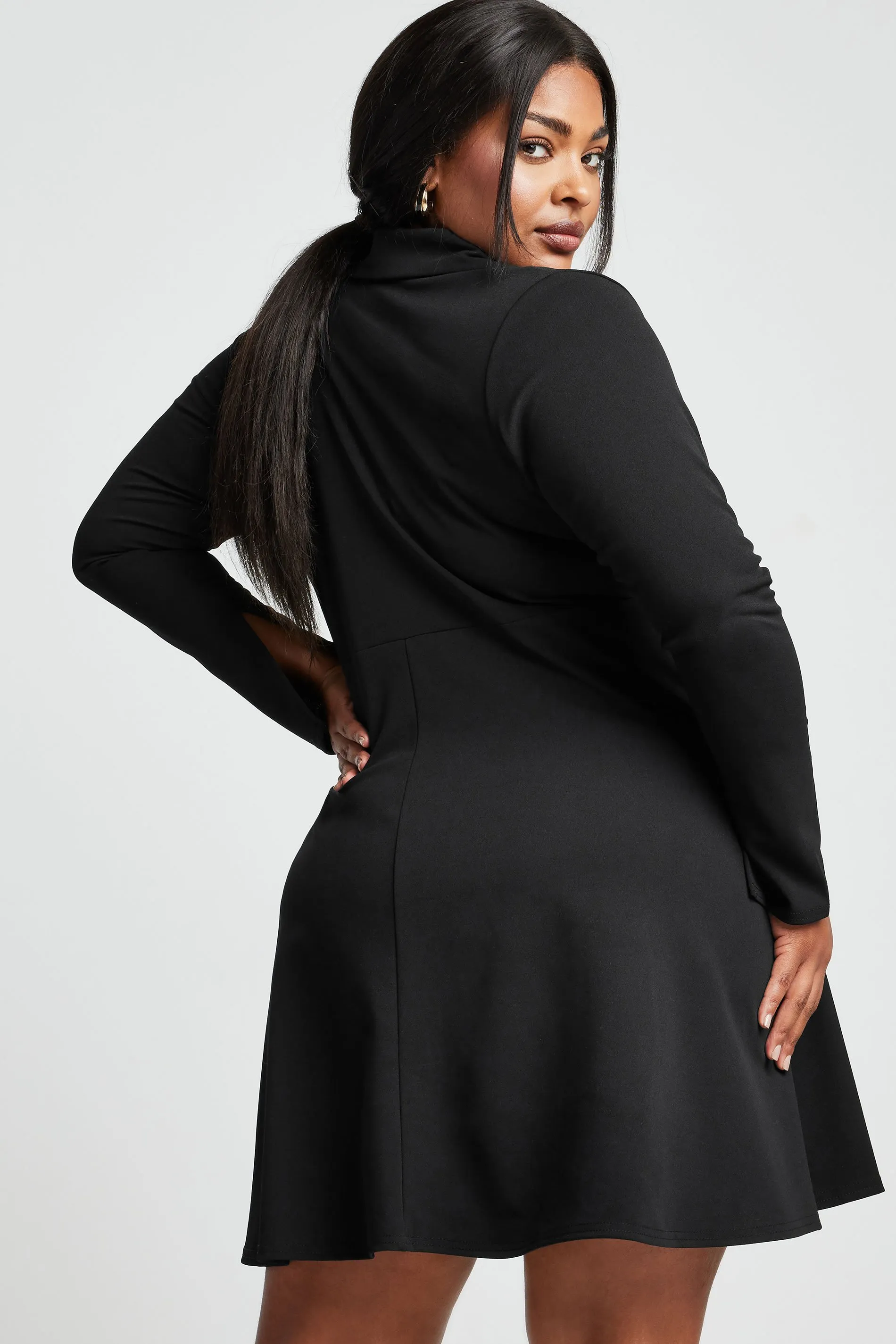 LIMITED COLLECTION Curve Black Blazer Style Dress