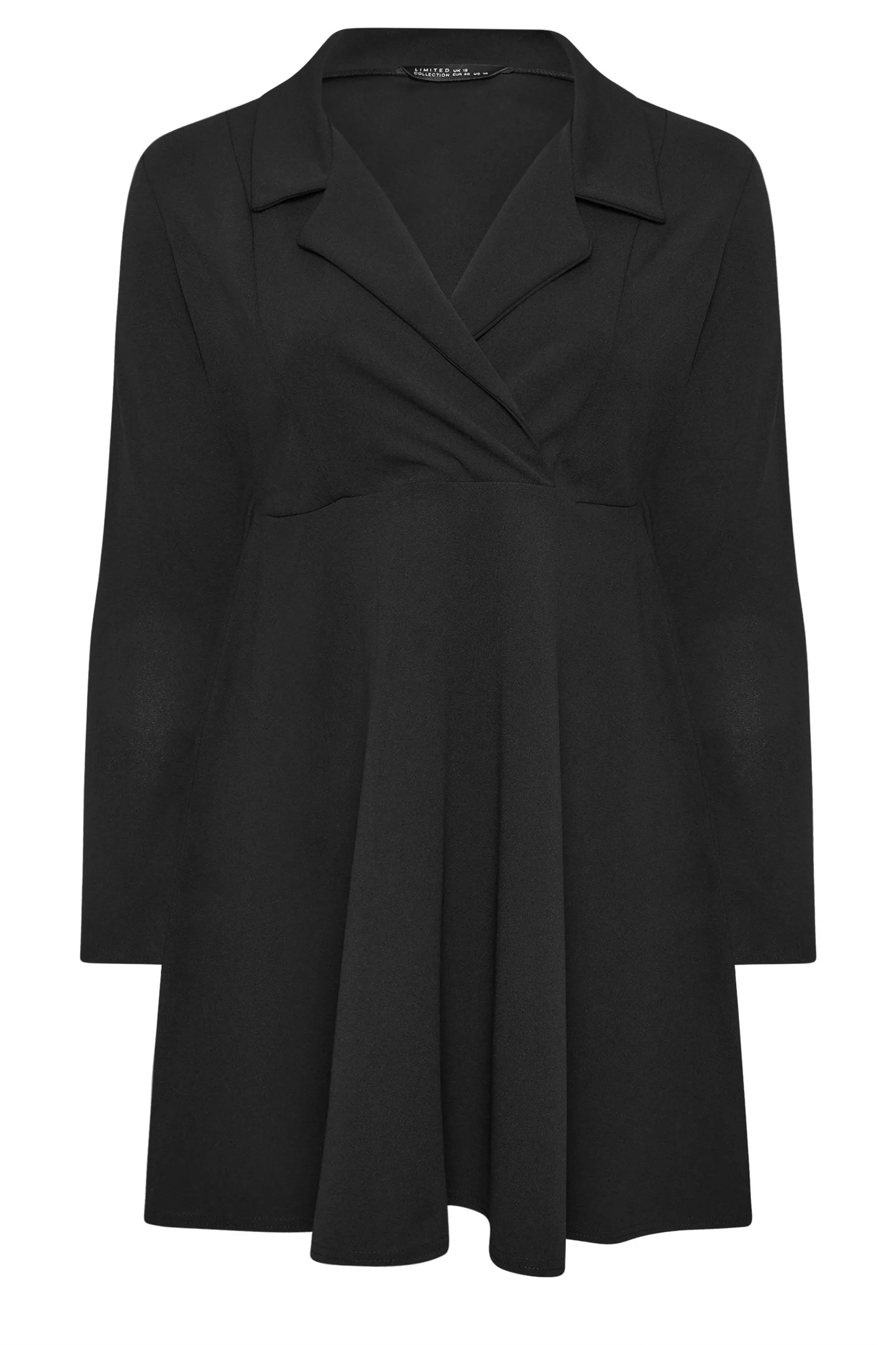 LIMITED COLLECTION Curve Black Blazer Style Dress