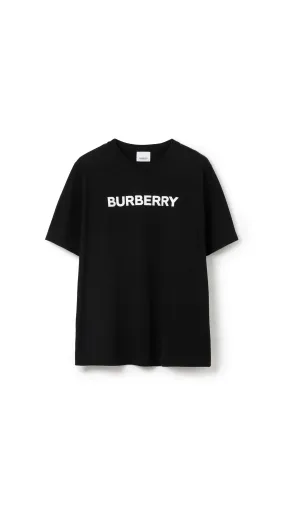 Logo Cotton T-shirt - Black