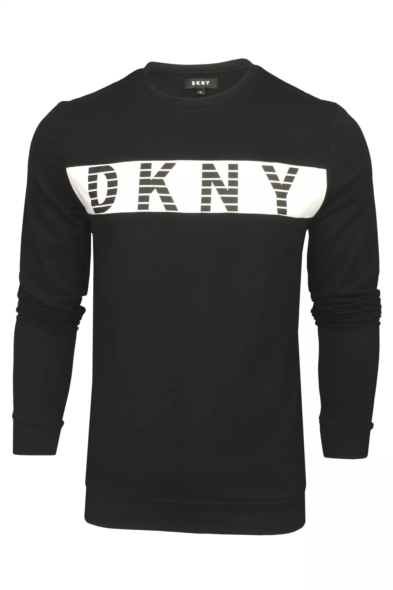 Mens DKNY Long Sleeve Logo Print Lounge Top