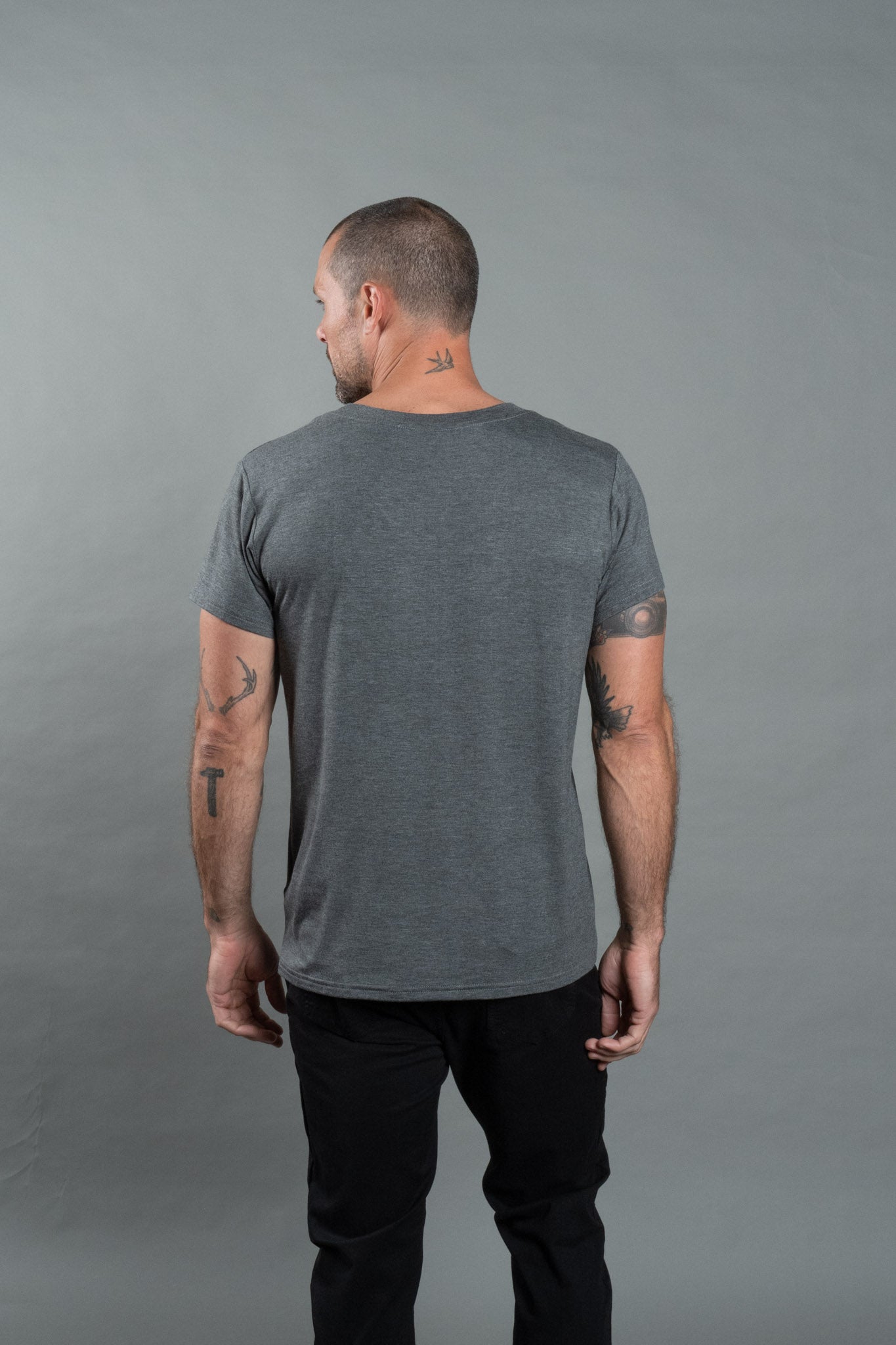 Men's Modal Classic V-Neck Tee